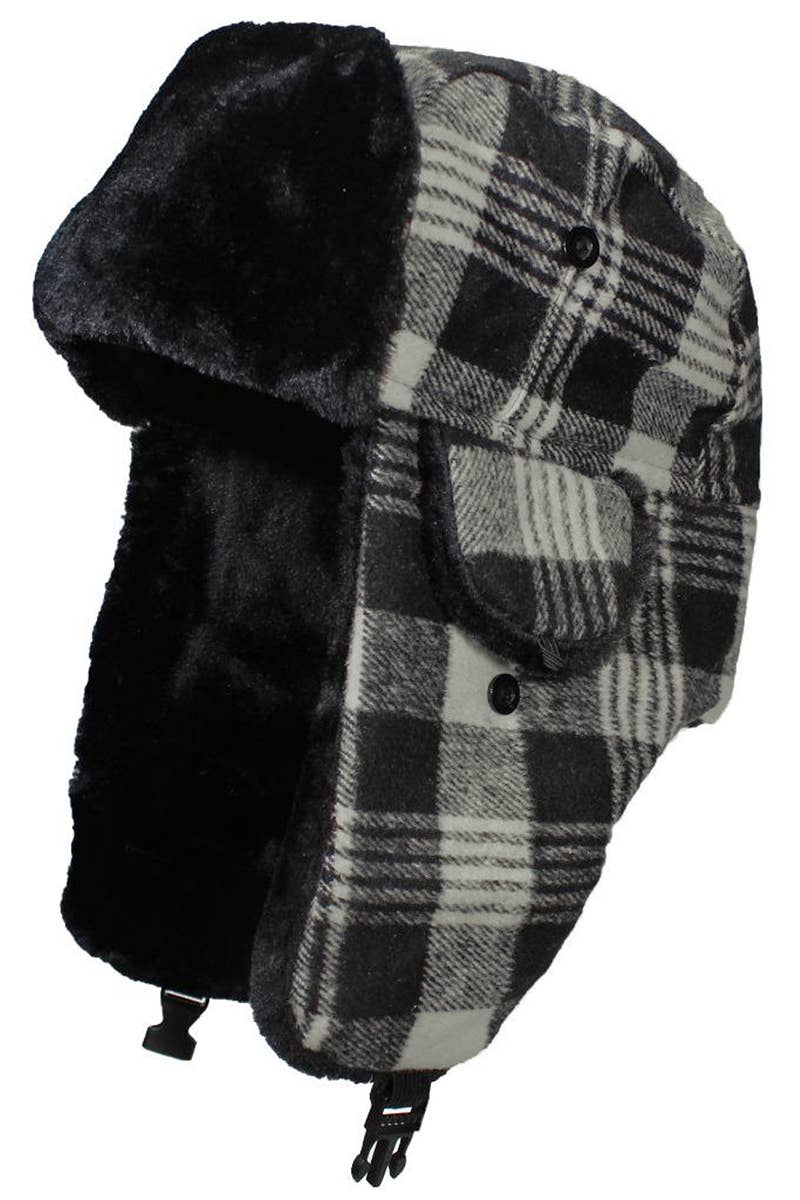 SURTIDO Gorro Glen Plaid con forro de piel térmica de venta al por mayor en Faire10