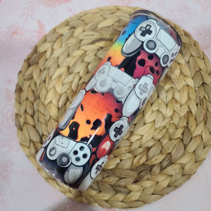 Sweet 'n' Fab Creationz - Wholesale Insulated Mug/Tumbler - Trendy Gamer Tumbler