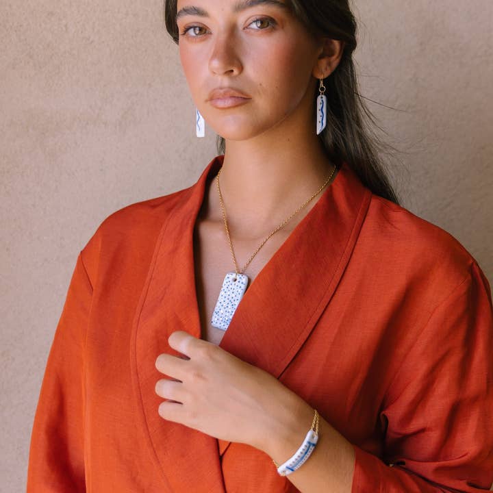 Melodisches blaues Liebesarmband für den Großhandel von Passaro de Seda