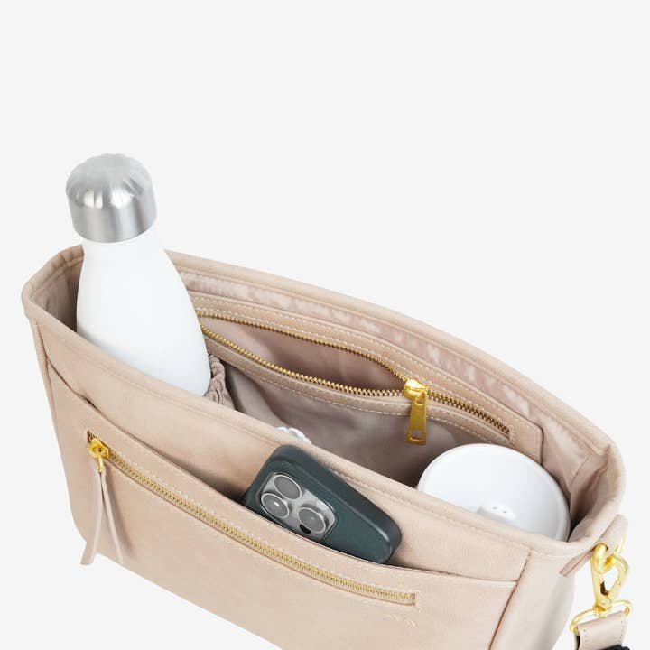 Fawn Design - Wholesale Stroller Cover/Accessory - Baby - The Stroller Caddy - Faux Leather Bag With Adjustable Straps3