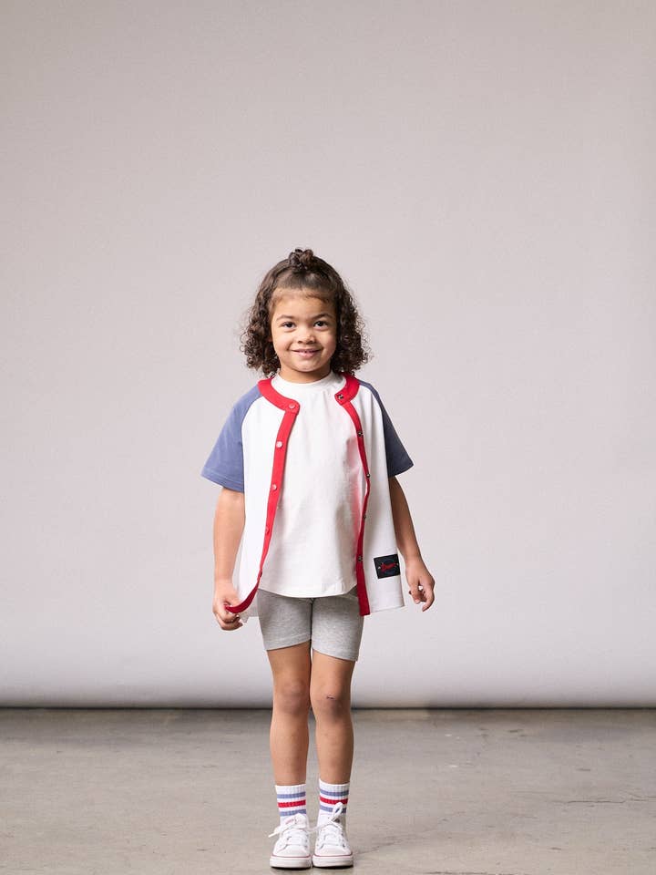 Little Bipsy - Wholesale T-Shirt - Kids - USA Baseball Jersey