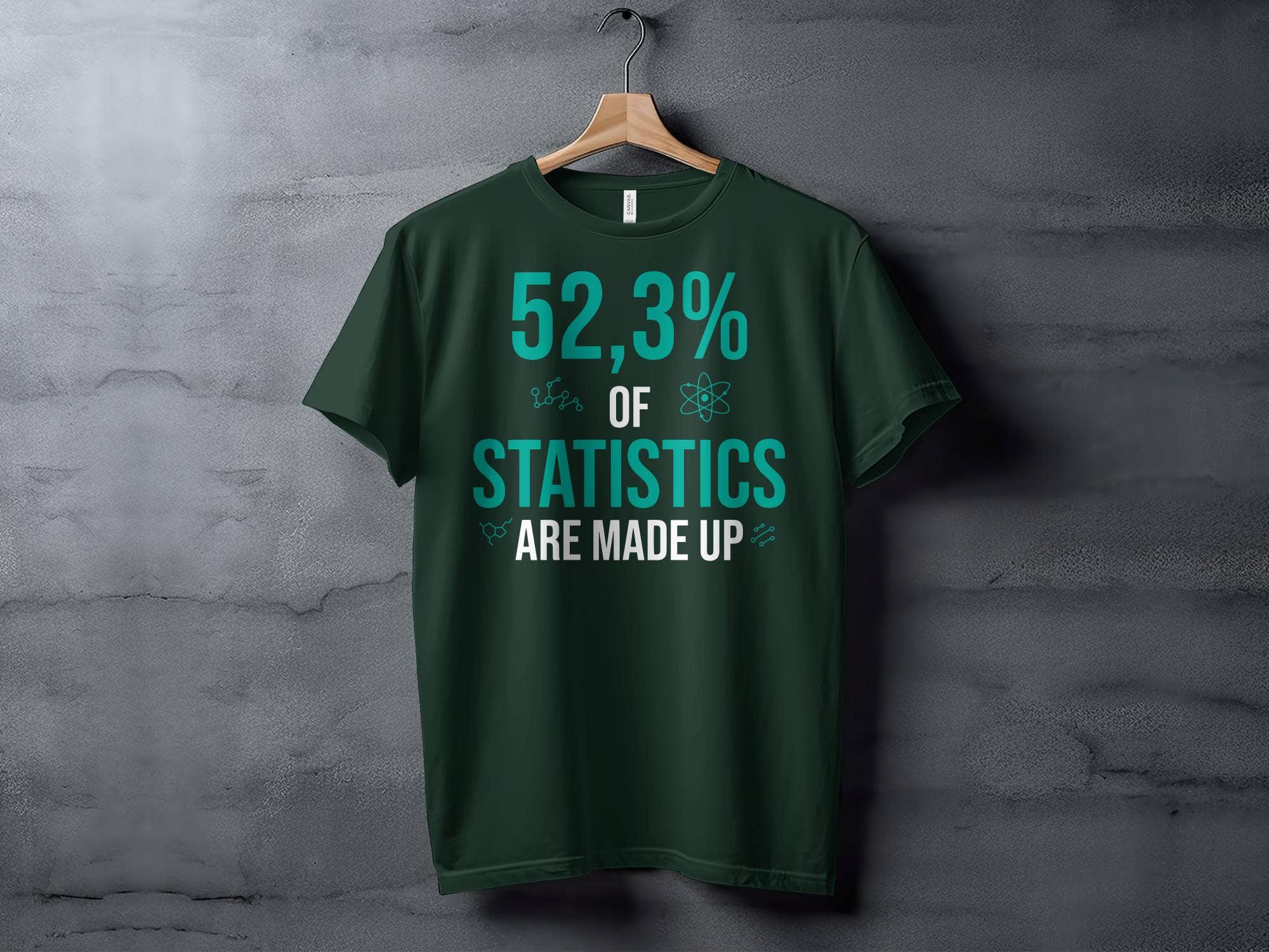 FreakyTeeFactory - Wholesale Screen Printed T-Shirt - Unisex - Unisex Statistics T-Shirt for Data Scientists, Math Geeks Tee, Funny Science Nerdy Shirt, Casual Teacher Apparel, Gift Idea0