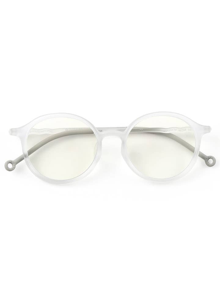 Ovale skærmbriller til teenagere og voksne Jellyfish White for engroshandel hos Olivio & Co