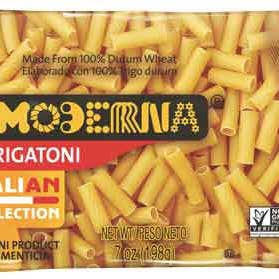 Hudson Meat Company - Wholesale Pasta - PASTA RIGATONI198 GM - LA MODERNA
