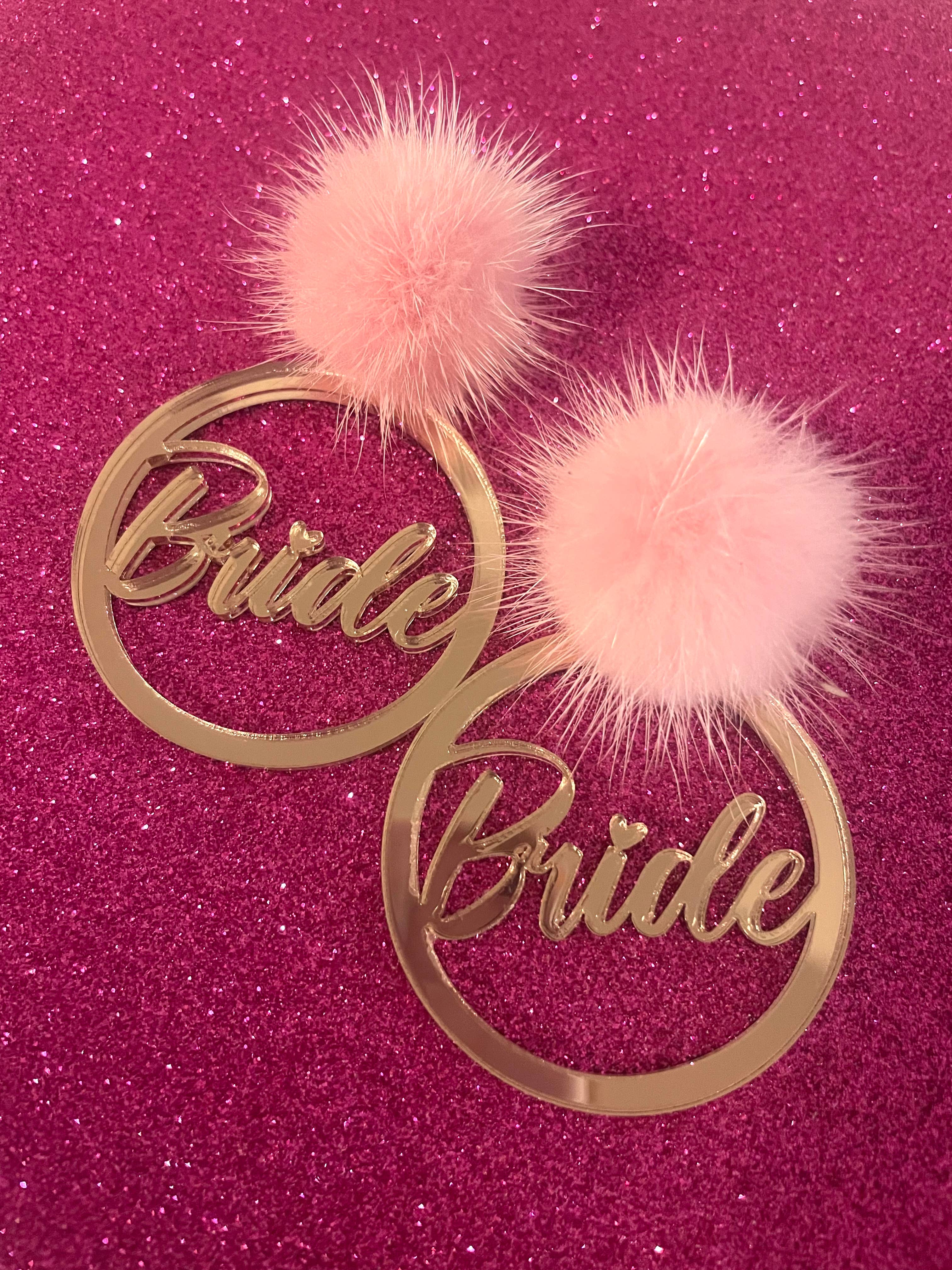 Louie Love - Wholesale Dangle Earrings - Bride Bridal Acrylic Earrings8