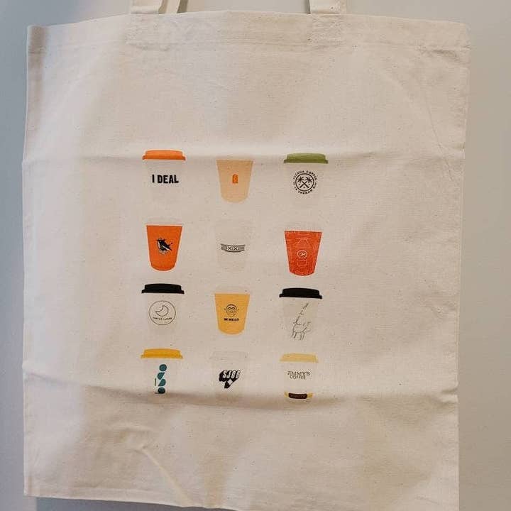 SnaptureThis - Venta al por mayor Bolsa de asa- Mujer - Bolsa de mano - Toronto Coffee Shop V3