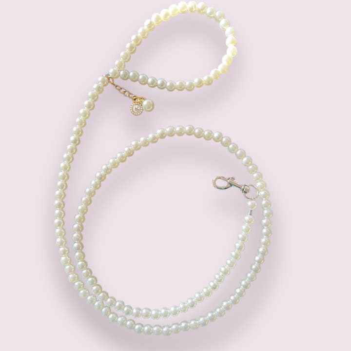 Bark Fifth Avenue - Venta al por mayor Correa - Perros - Correa de princesa en perlas