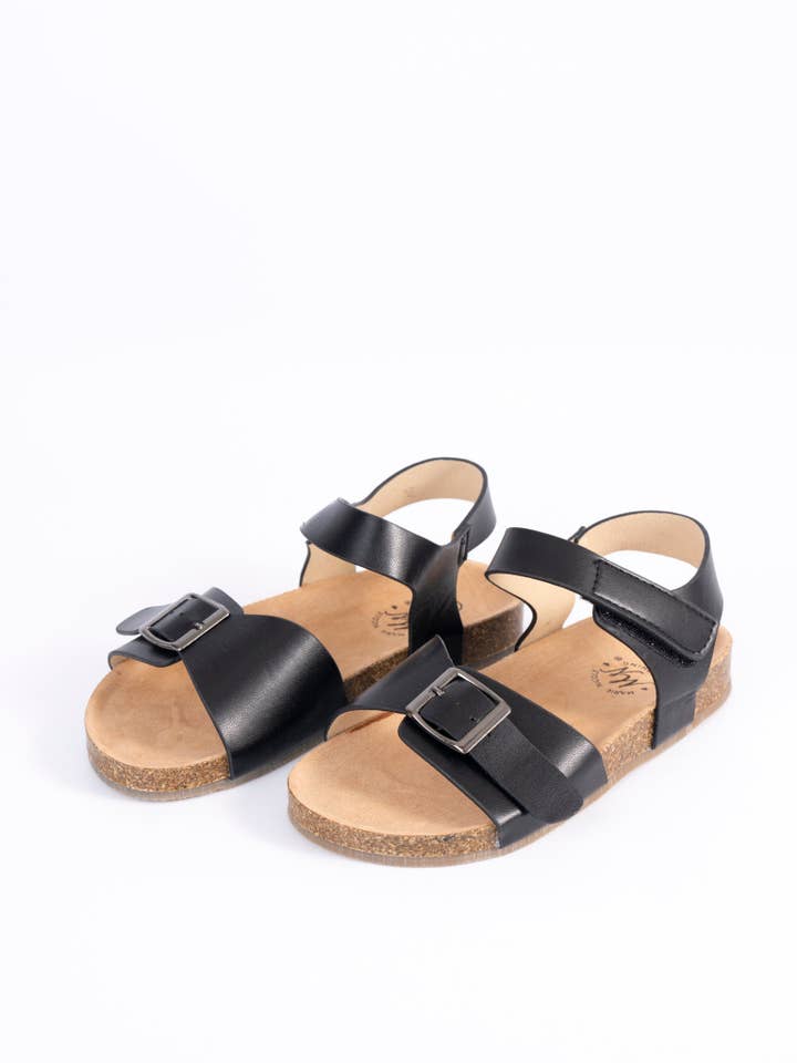 Marie Nicole Clothing - Wholesale Sandals - Kids - Buckle Front Sandal- Big Kid Sizes