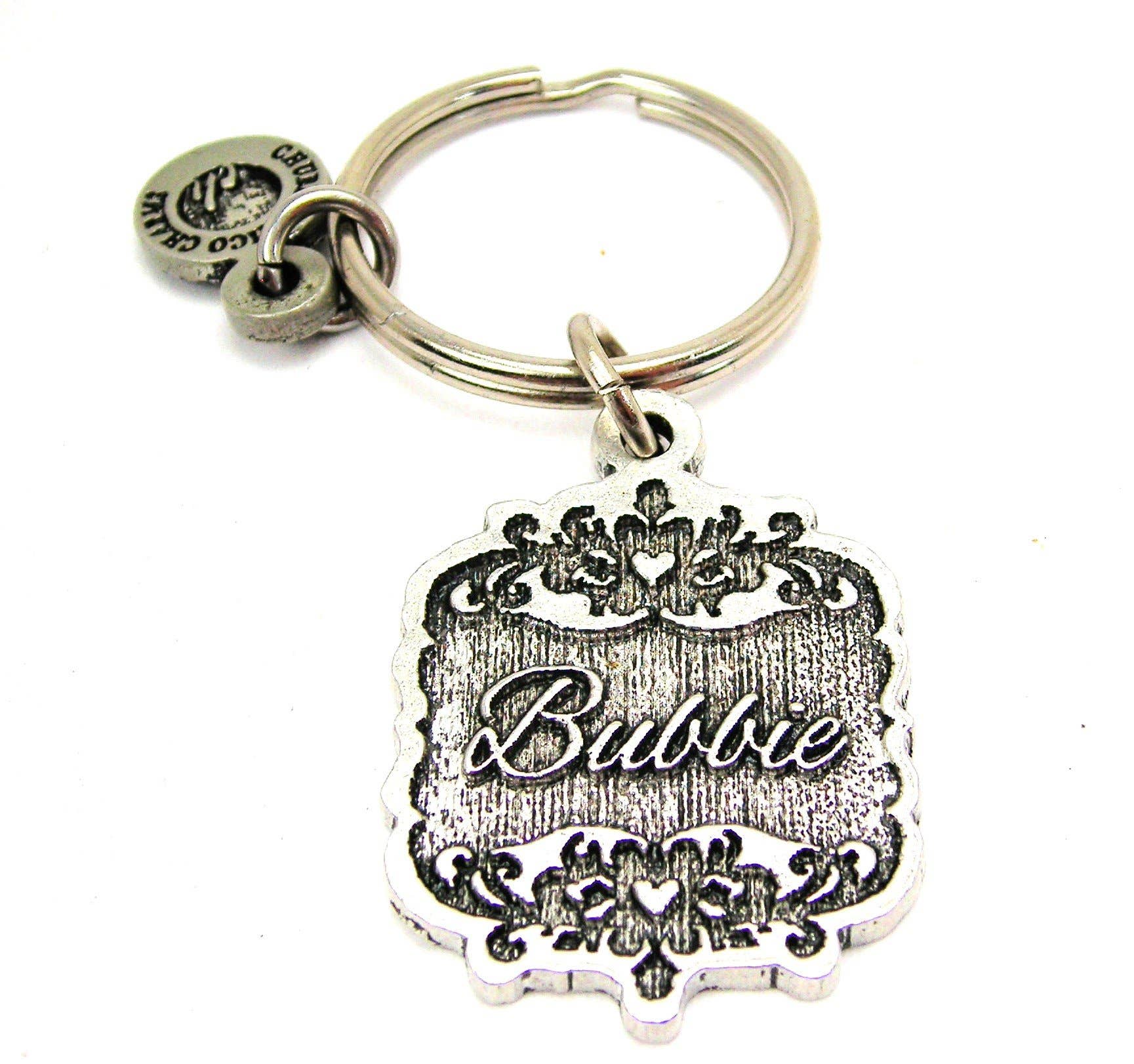 Chubby Chico Charms - Wholesale Keychain - Women's - Bubbie Victorian Scroll Key Chain0