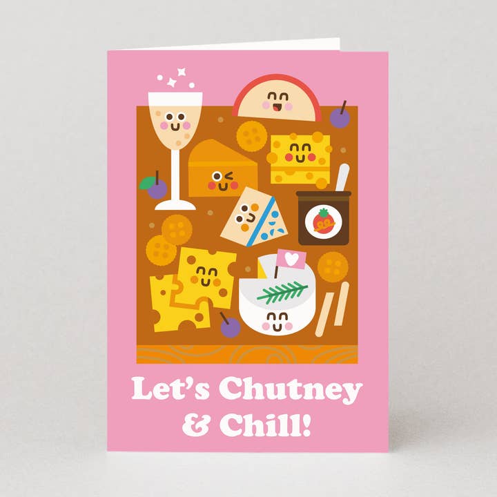 Chutney & Chill Jubileumskort | Kärlekskort | Ostkort för wholesale av Studio Boketto