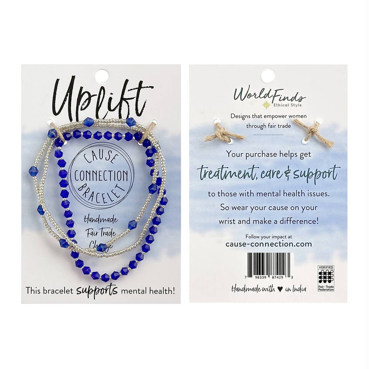 WorldFinds - Wholesale Beaded Bracelet - Uplift • Cause Bracelet1