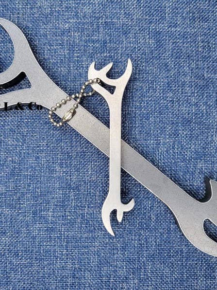 Mini Miller Multi-Tool Keychain: Handmade Stainless Steel, Made in USA for wholesale by Z P L & Co