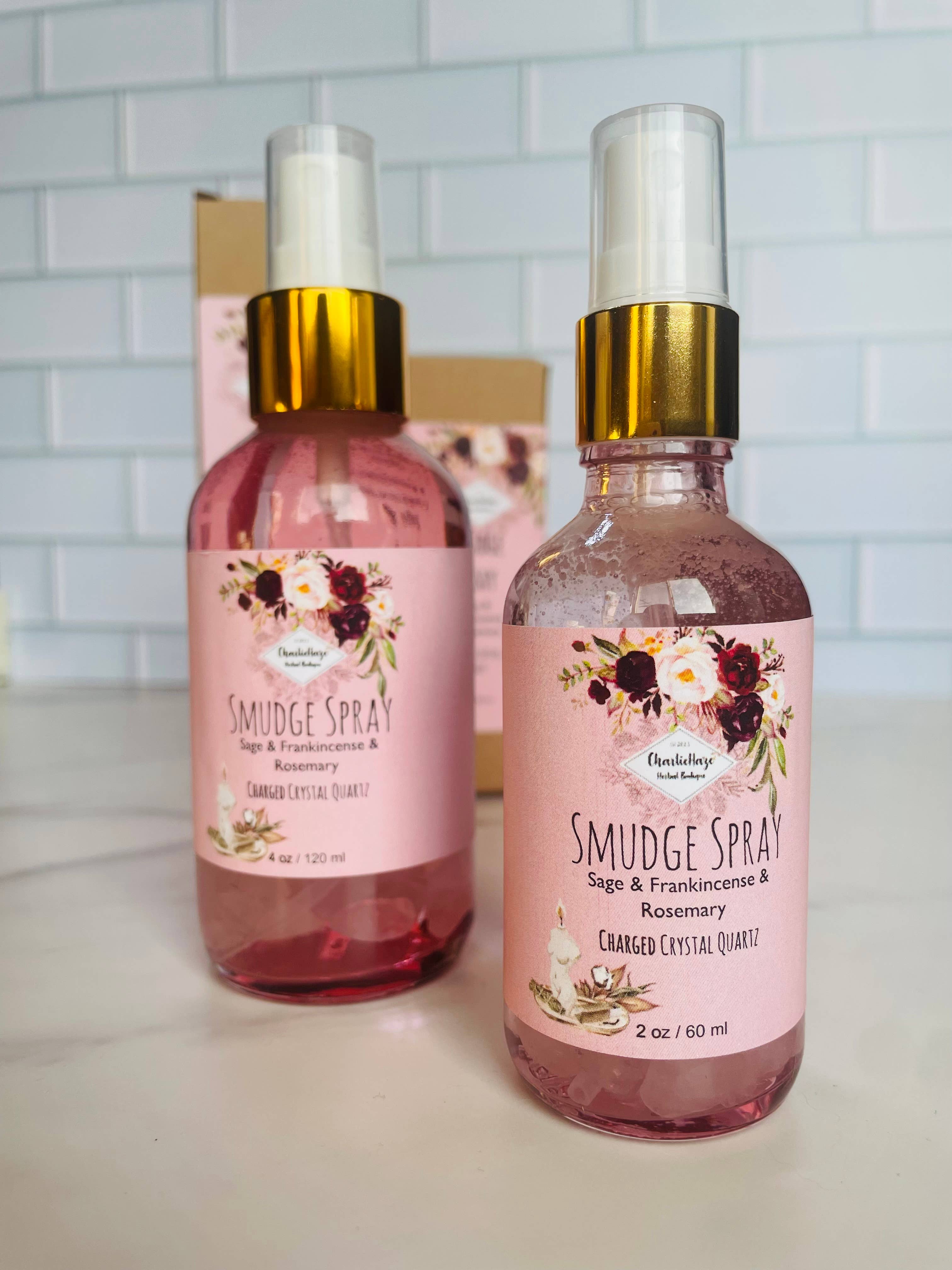 CharlieHaze - Venta al por mayor Sprays de aromas - ¡Botellas rosas de cuarzo cristalino con infusión de aerosol para manchas ahora!12