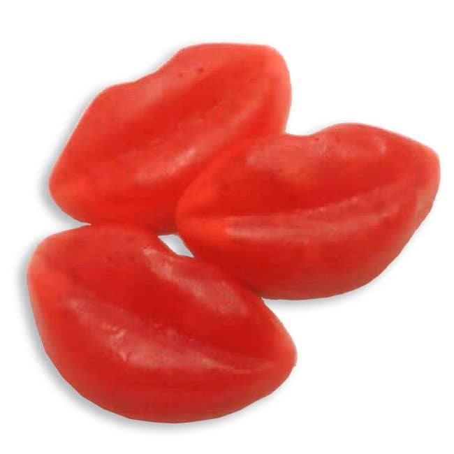 Vidal 2.2 Lb Smoochers Gummi Lips Bulk for wholesale by Long Island Candy Factory