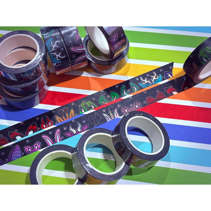 Nastro Washi Lineup Orecchie Amico Peloso per la vendita all'ingrosso da parte di Nicole Alt Delete