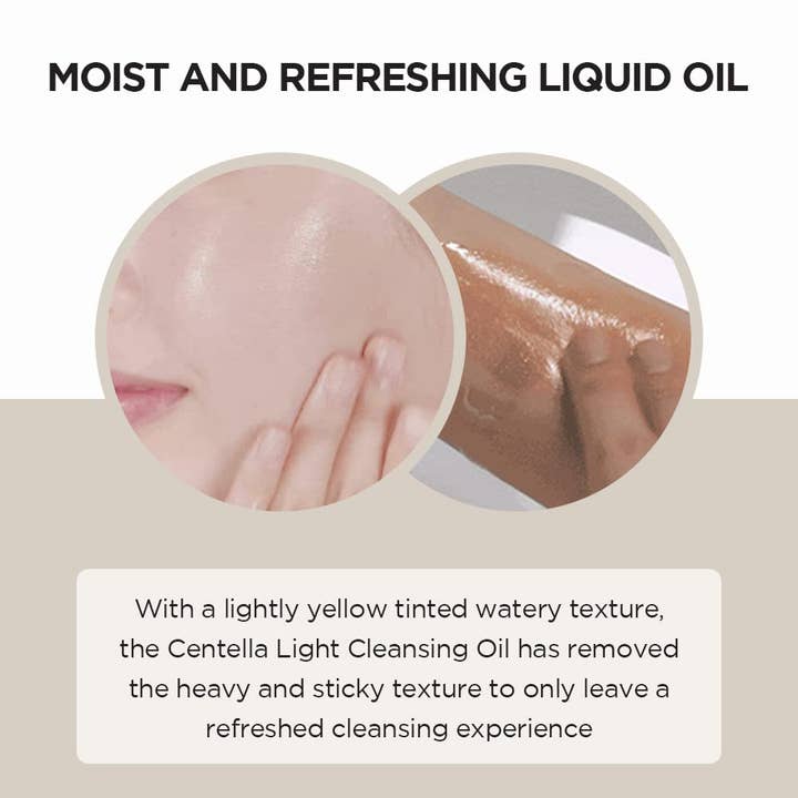 Glowiss - Wholesale Facial Cleanser - SKIN1004 Madagascar Centella Light Cleansing Oil 6.76 fl.oz, 200ml