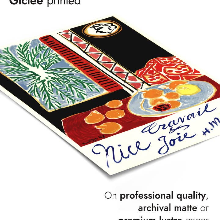 Animato – wholesale Art print – Travail & Joie - Nice, France2