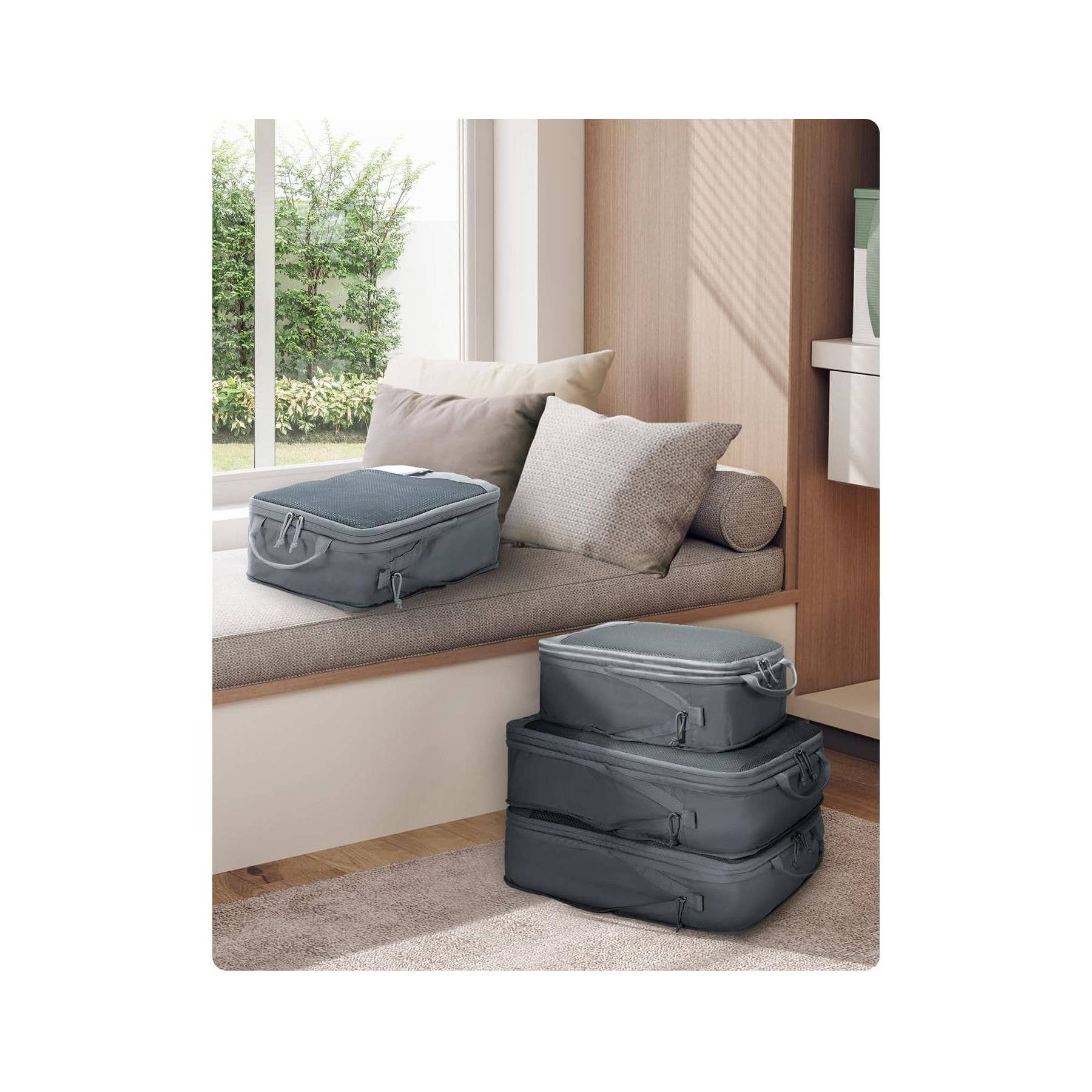 NARWEY INC - Wholesale Packing Cube - 4pcs Compression Packing Cubes, Suitcases Organiser Bag53