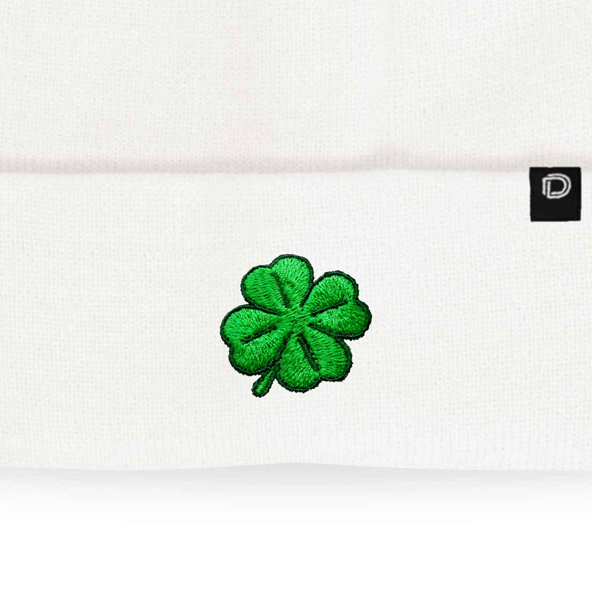 Dalix - Wholesale Beanie - Women's - Dalix Embroidered Clover Beanie Cap Cuffed Knit Hat Women75
