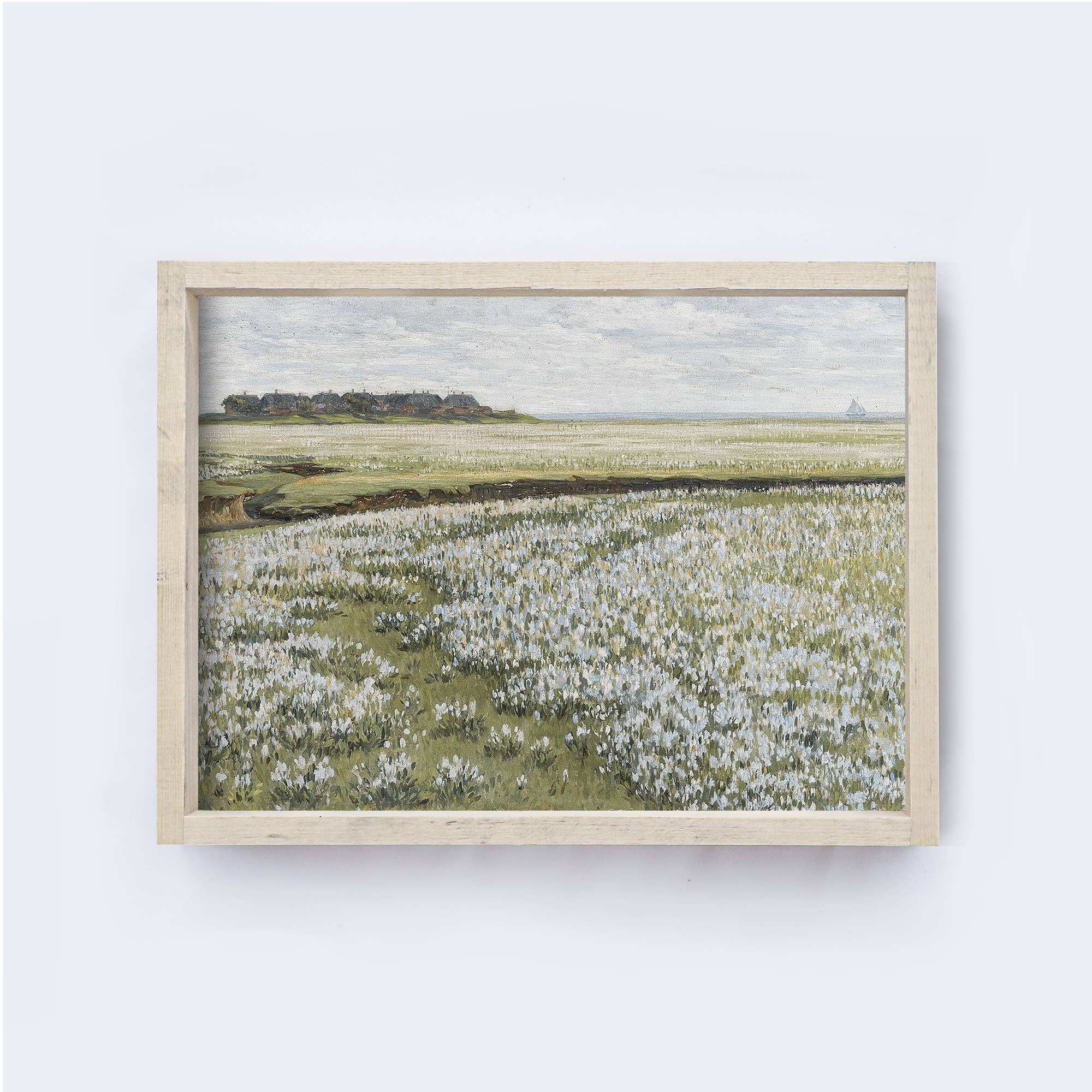 Hoekstra Decor - Wholesale Art Print - Vintage Print Framed | Summer Meadows Painting A371