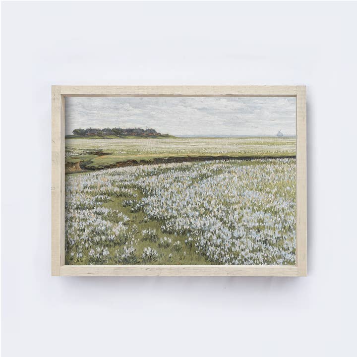 Hoekstra Decor - Wholesale Art Print - Vintage Print Framed | Summer Meadows Painting A371