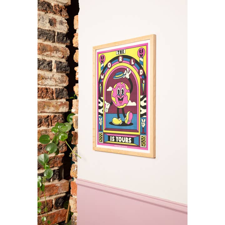 KIBLIND Atelier - Wholesale Poster - Poster - Yeye Weller “Nas — The World is Yours”2