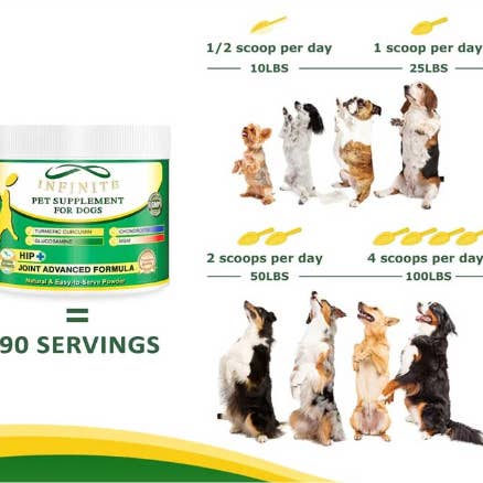 Infinite Pet Life - Wholesale Pet Supplement - Dog - Hip & Joint Supplement Powder