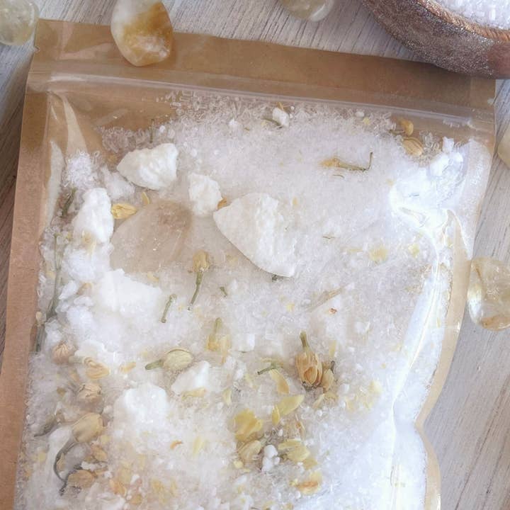 Rage Gems & Jewelry - Wholesale Bath soak/milk - Citrine & Jasmine Crumbled Bath Bomb Bath Soak3
