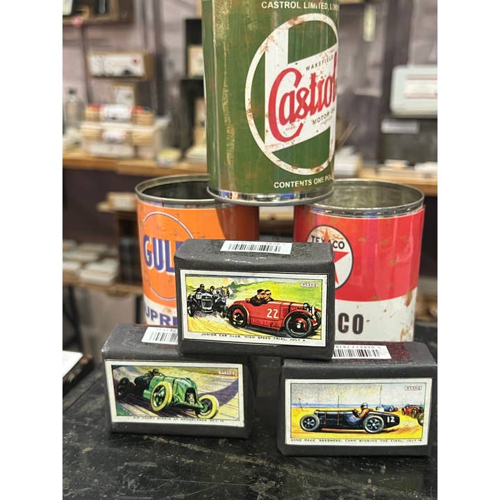 Sting in the Tail Ltd – wholesale Bar Soap – Vintage Cars Label Soap | Triple Milled | Handmade |3