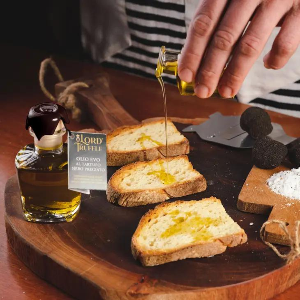 LORD TRUFFLE – Azeite por atacado – Azeite extra virgem 100 ml com trufa negra italiana2