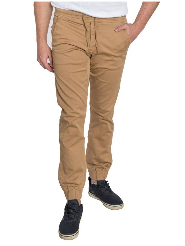 Hawk's Bay – wholesale Pants – Men's – JOGGER TWILL PANTS - 5 COLOR