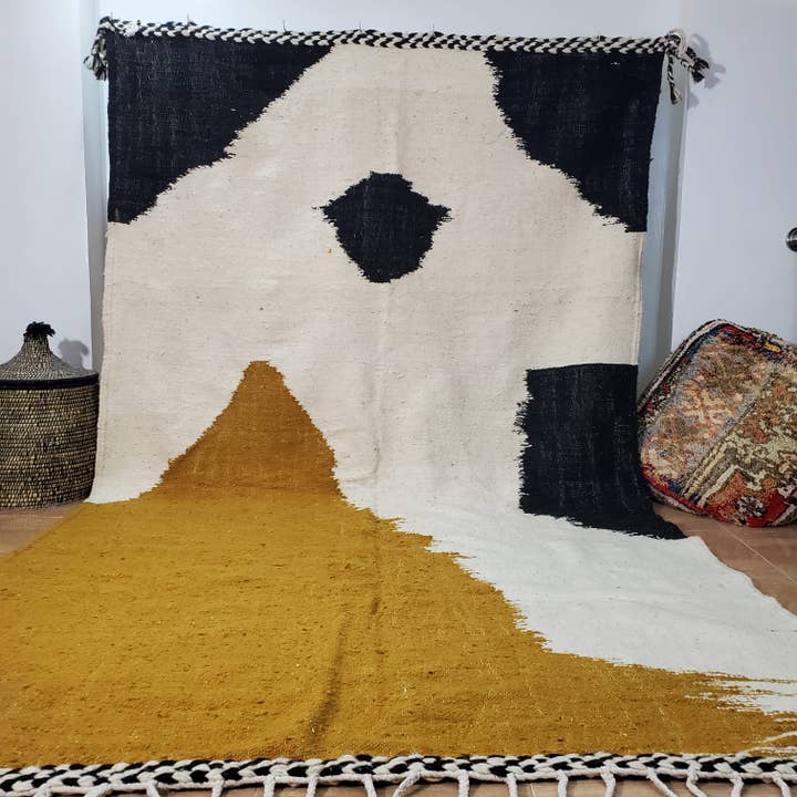 TAPIS MAROCAIN 100 % FAIT MAIN 200 - 300 cm n° 167 pour la vente par Maroccarpets Poufs and pillows wholesale +31648976894