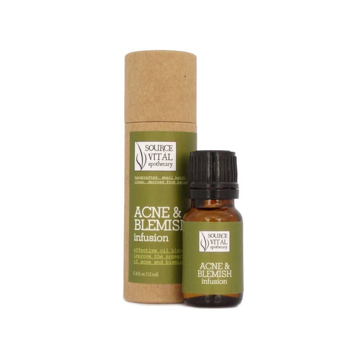 Source Vital Apothecary - Wholesale Facial Oil - Acne & Blemish Infusion Face Oil