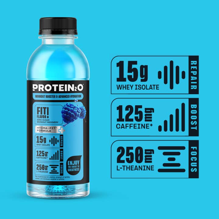 Protein2o - Wholesale Protein/Superfood Powder - Protein2o Blue Raspberry