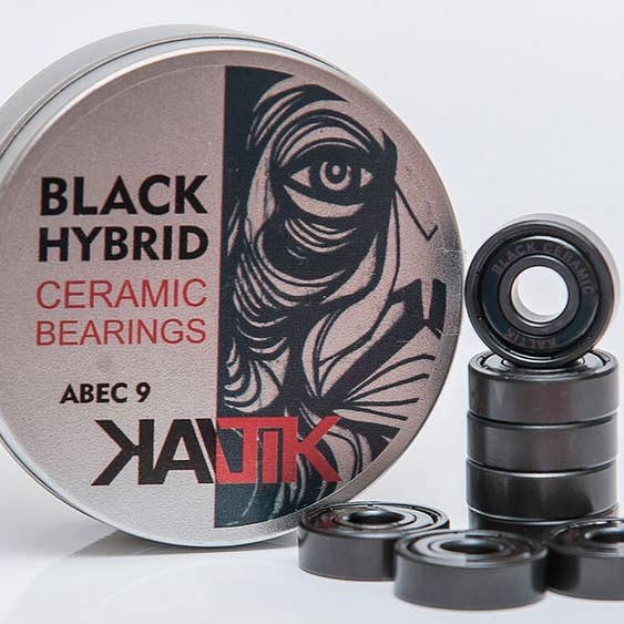 ABEC 9 zwarte keramische hybride lagers 608zz/c met metalen schermen voor wholesale door KALTIK