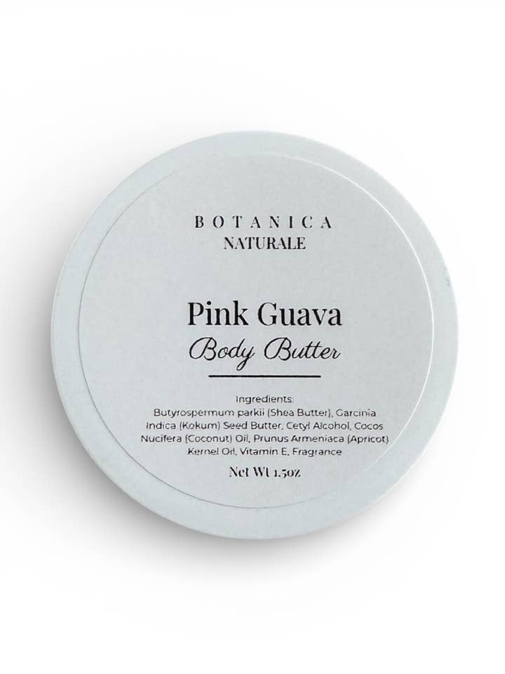 Pink Guava 2oz Body Butter | Travel Size for wholesale by Botanica Naturale