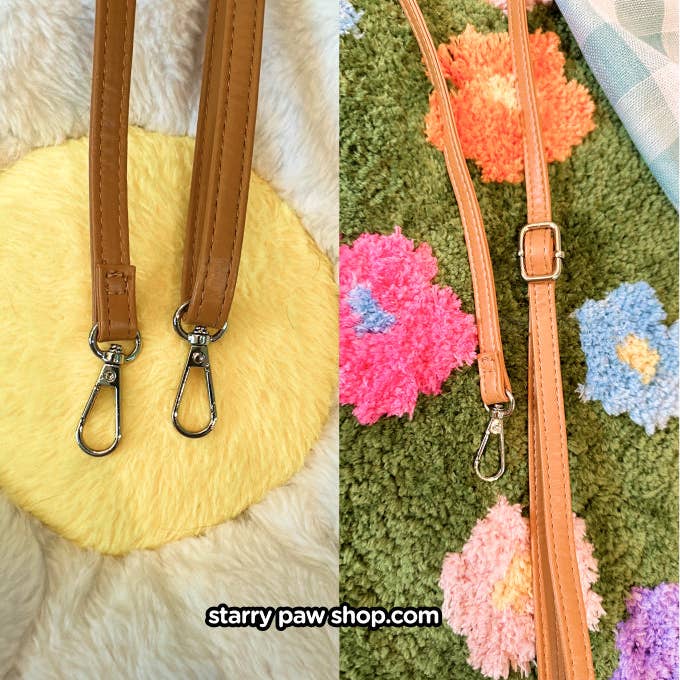 Starry Paw Shop - Wholesale Crossbody Bag - Unisex - Moon Cat Crossbody Bags with leather strap11