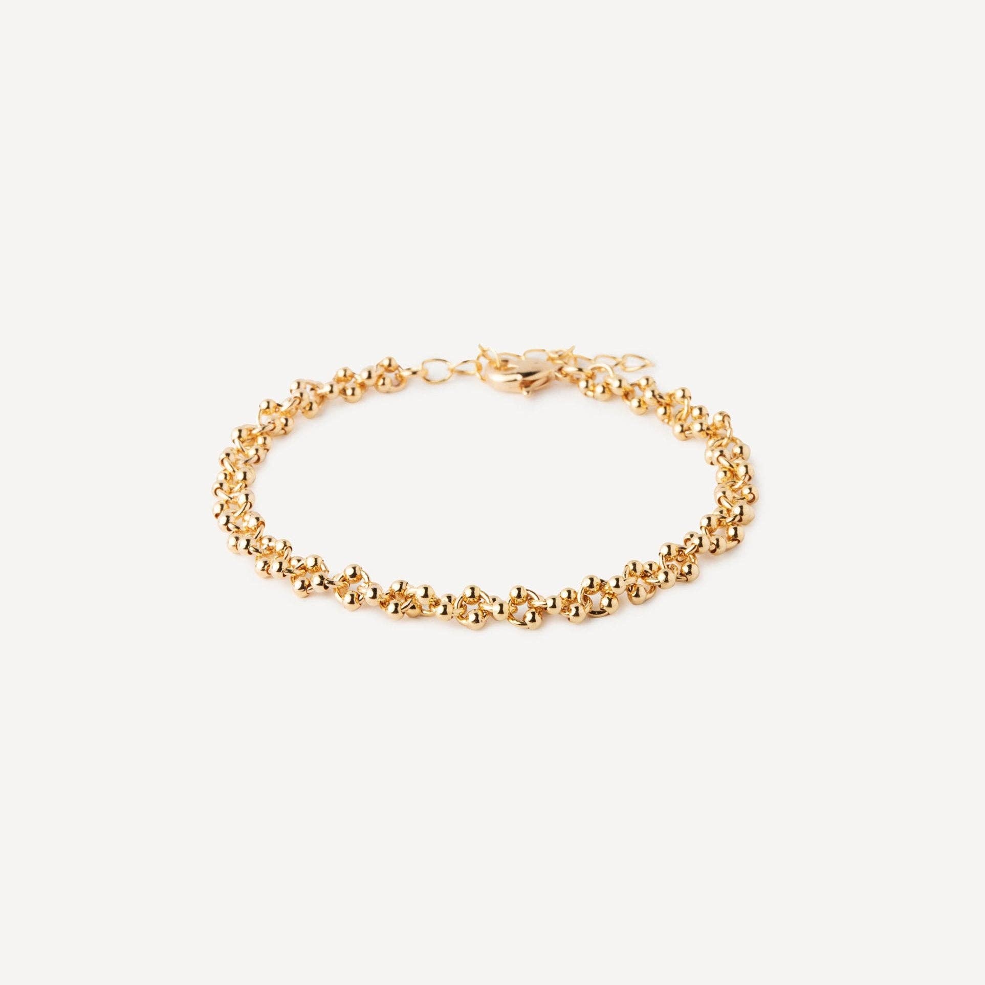 Meora Paris - Vente Bracelets maillon et chaîne - Bracelet Eros plaqué or 18k1