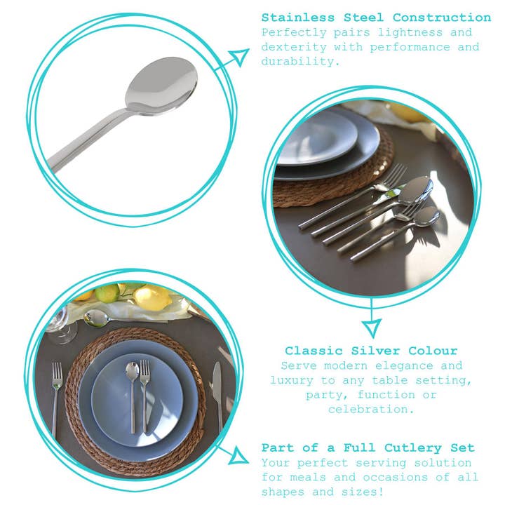 Rinkit Ltd - Wholesale Table Fork - Stainless Steel Dinner Fork - 19.5cm