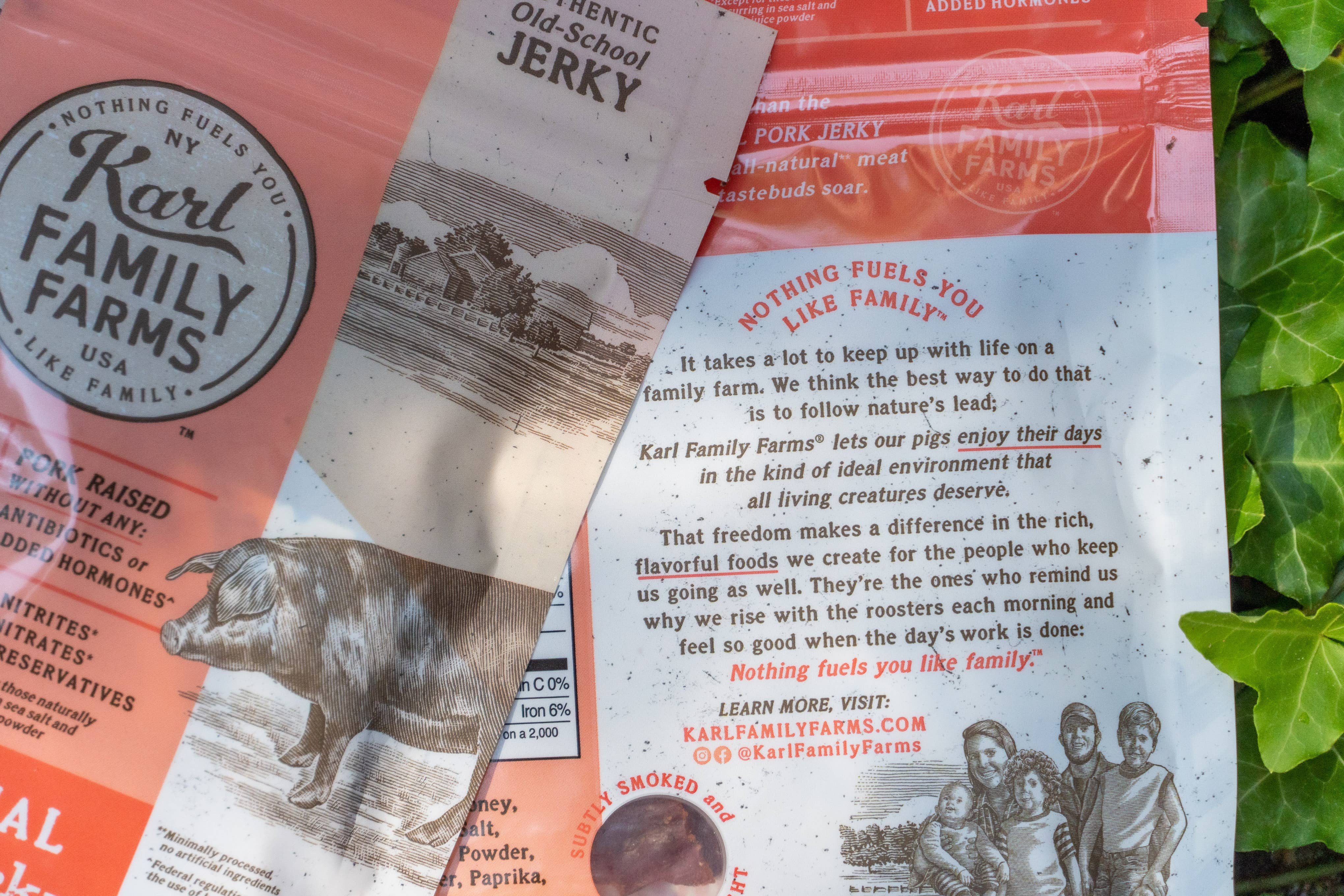 Karl Family Farms - Wholesale Jerky - Original Pork Jerky2