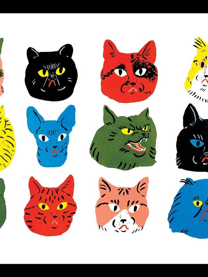 Pet Store Large Cat Prints for wholesale by Kristina Micotti
