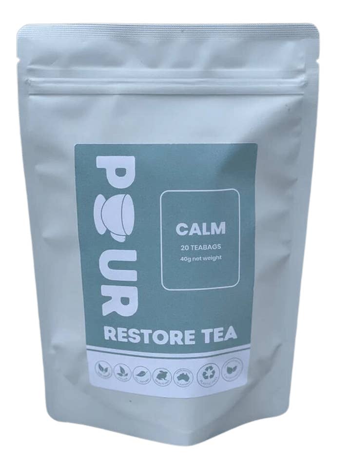 CALM TEA for wholesale by Pourrestore Tea