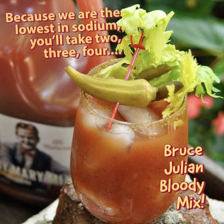 Bruce Julian Heritage Foods - Wholesale Cocktail Mix/Syrup - Bloody Mary Mix Bartender
