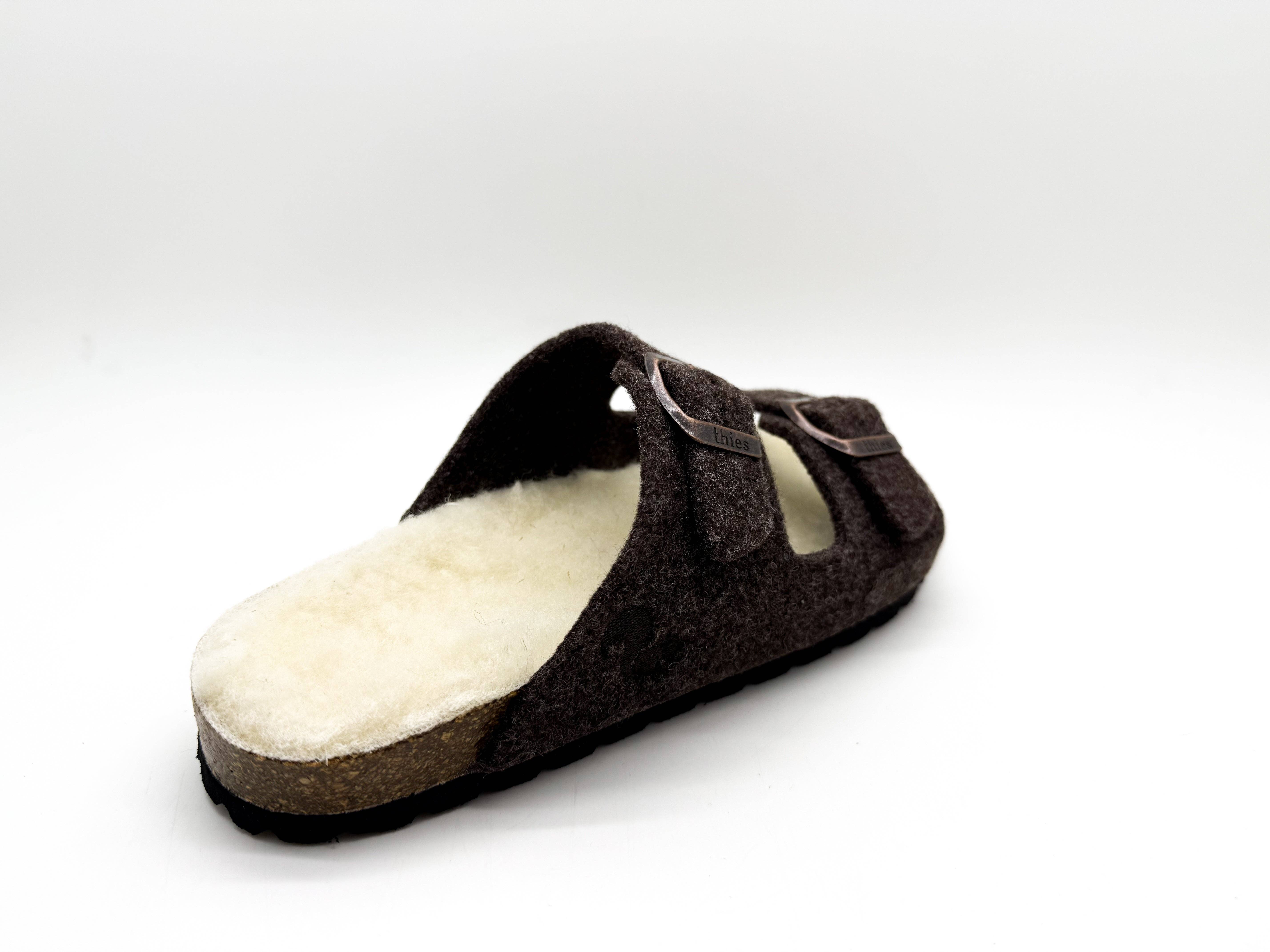 thies - Wholesale Sandals - Women's - thies 1856 ® Recycled Wool Sandal marron4