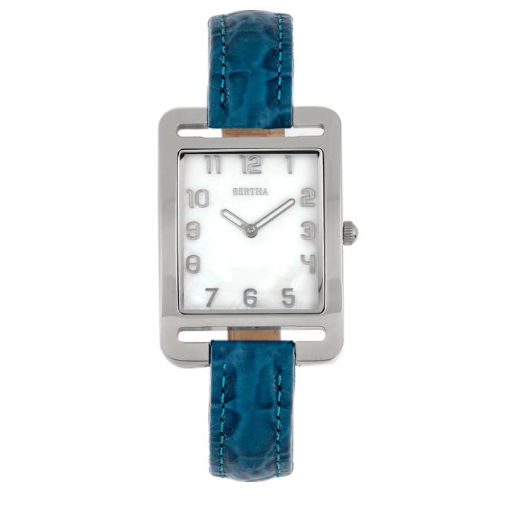 Bertha - Vendita all'ingrosso Orologio da polso - Donna - Orologio svizzero Bertha Marisol con cinturino in pelle madreperla