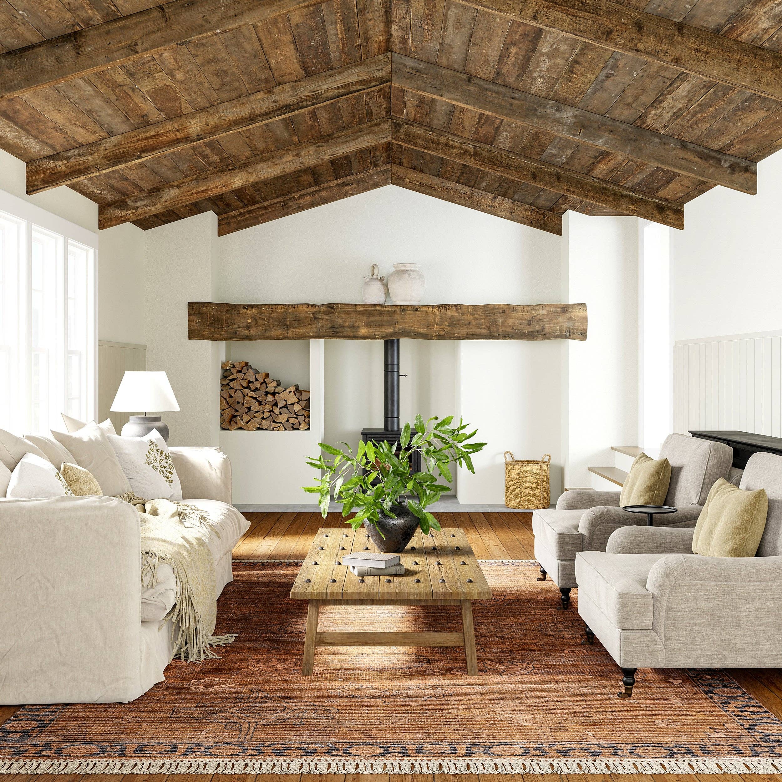 nuLOOM - Vente Tapis - Tapis Vintage à Franges Marigold0