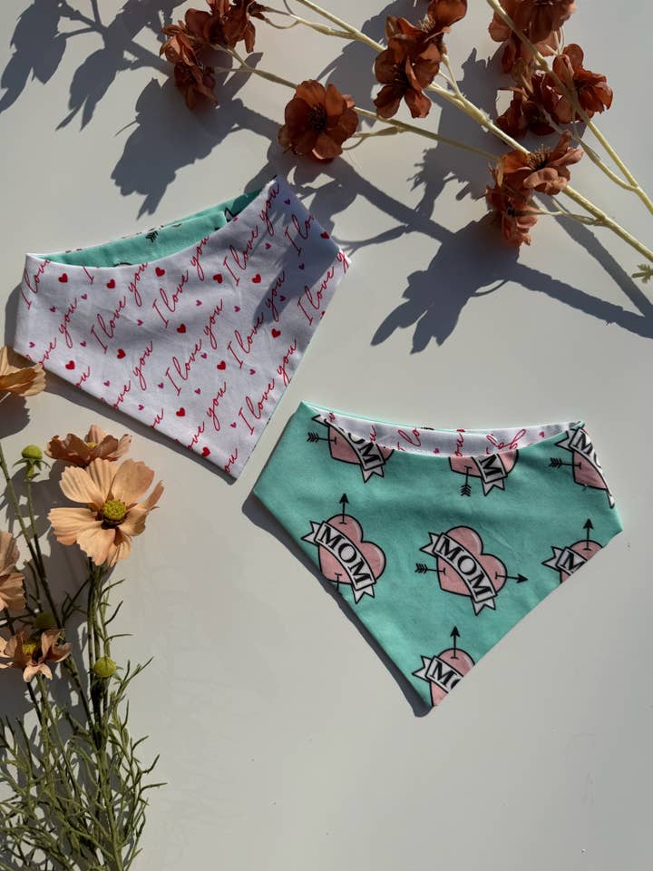 Mom Tattoo Bandana for wholesale by The Pet Scout Shop