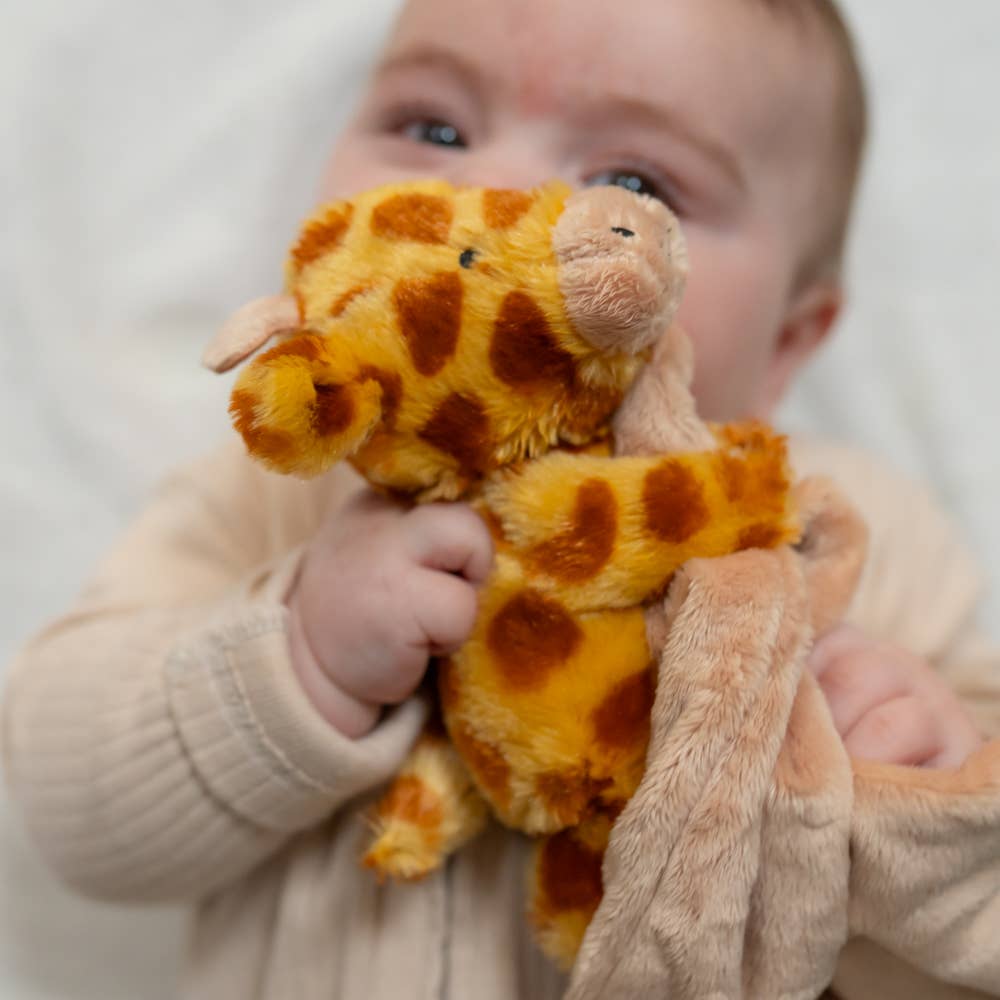 Ziggle Baby - Wholesale Security/Cuddle Blanket - Baby - Giraffe Plush Comforter Blanket2