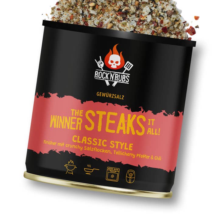 Le gagnant rafle tout - Style Classique pour la vente par Rock'n'Rubs