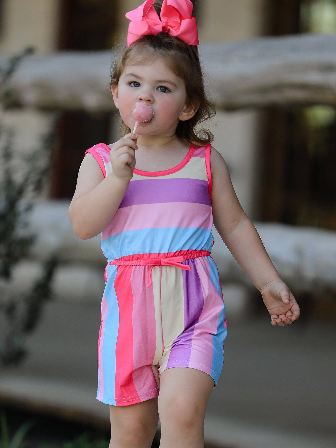 Rylee Faith Designs - Wholesale Dress Set - Baby - Leopard Striped Milk Silk 3-piece Jumpsuit Set12